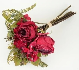 Wilted Close Roses Stick Bunches x13